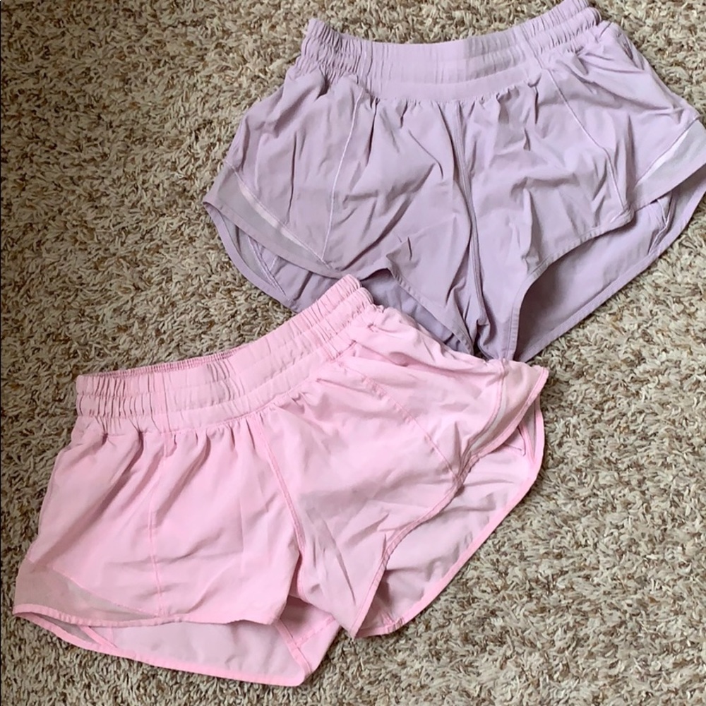 (2) HOTTY HOT lululemon (regular length)